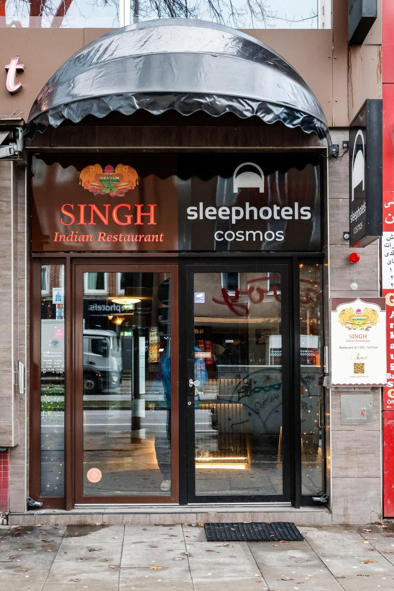 Sleephotels Cosmos Hamburg Dış mekan fotoğraf